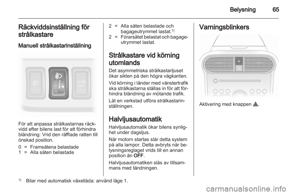 OPEL AGILA 2011  Instruktionsbok 