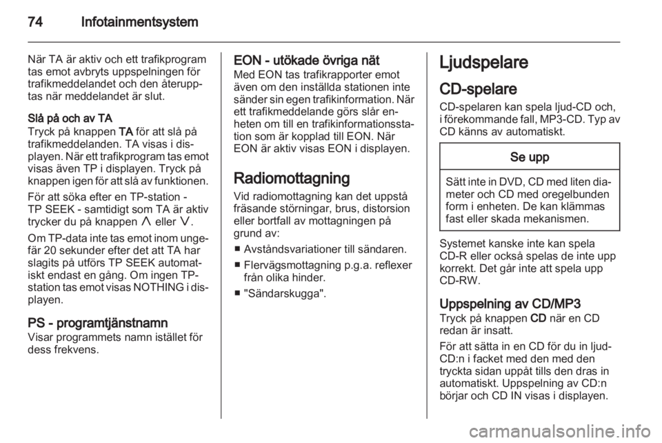 OPEL AGILA 2011 Instruktionsbok OPEL AGILA 2011 Instruktionsbok