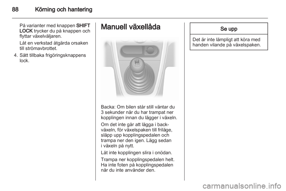 OPEL AGILA 2011 Instruktionsbok OPEL AGILA 2011 Instruktionsbok