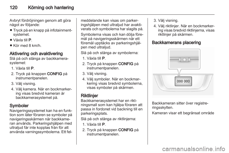 OPEL AMPERA 2012 Instruktionsbok OPEL AMPERA 2012 Instruktionsbok