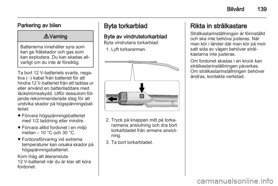 OPEL AMPERA 2012 Instruktionsbok OPEL AMPERA 2012 Instruktionsbok