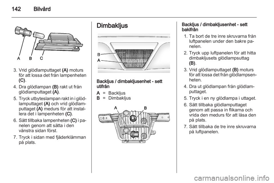 OPEL AMPERA 2012 Instruktionsbok OPEL AMPERA 2012 Instruktionsbok