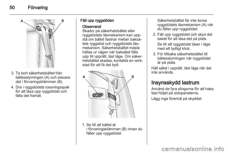 OPEL AMPERA 2012 Instruktionsbok OPEL AMPERA 2012 Instruktionsbok