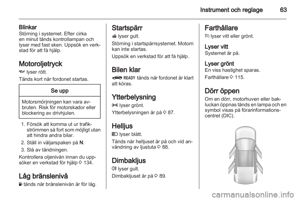 OPEL AMPERA 2012 Instruktionsbok OPEL AMPERA 2012 Instruktionsbok
