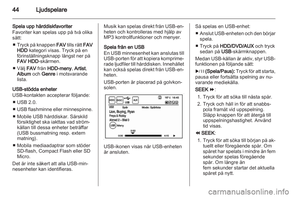 OPEL AMPERA 2013 Handbok för infotainmentsystem OPEL AMPERA 2013 Handbok för infotainmentsystem