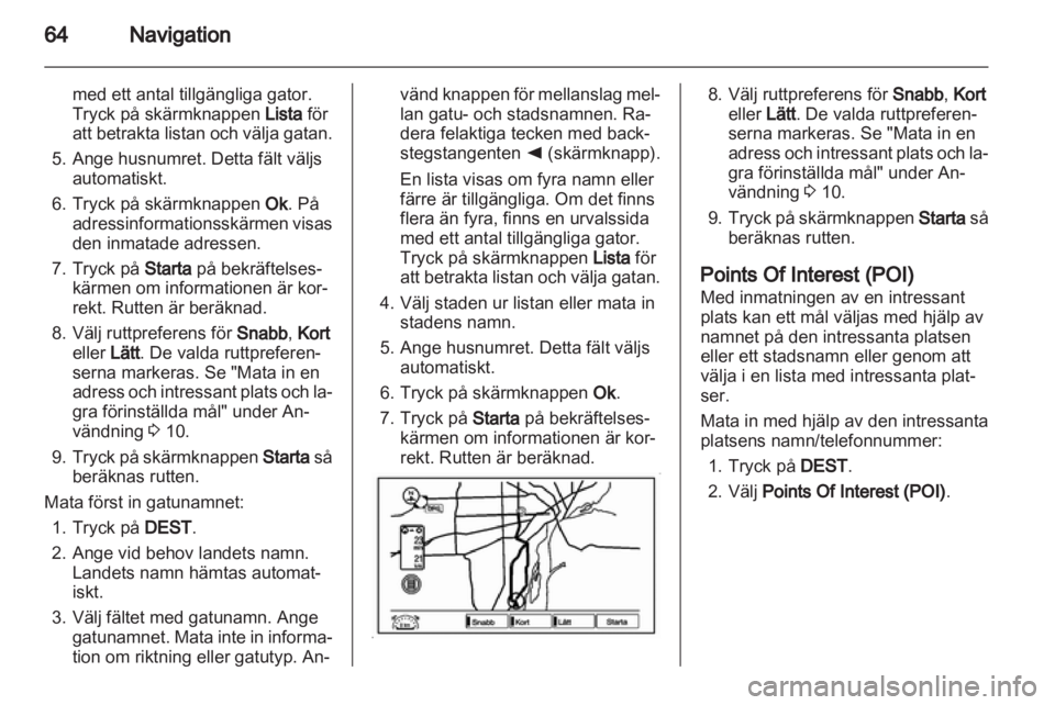 OPEL AMPERA 2013  Handbok för infotainmentsystem 