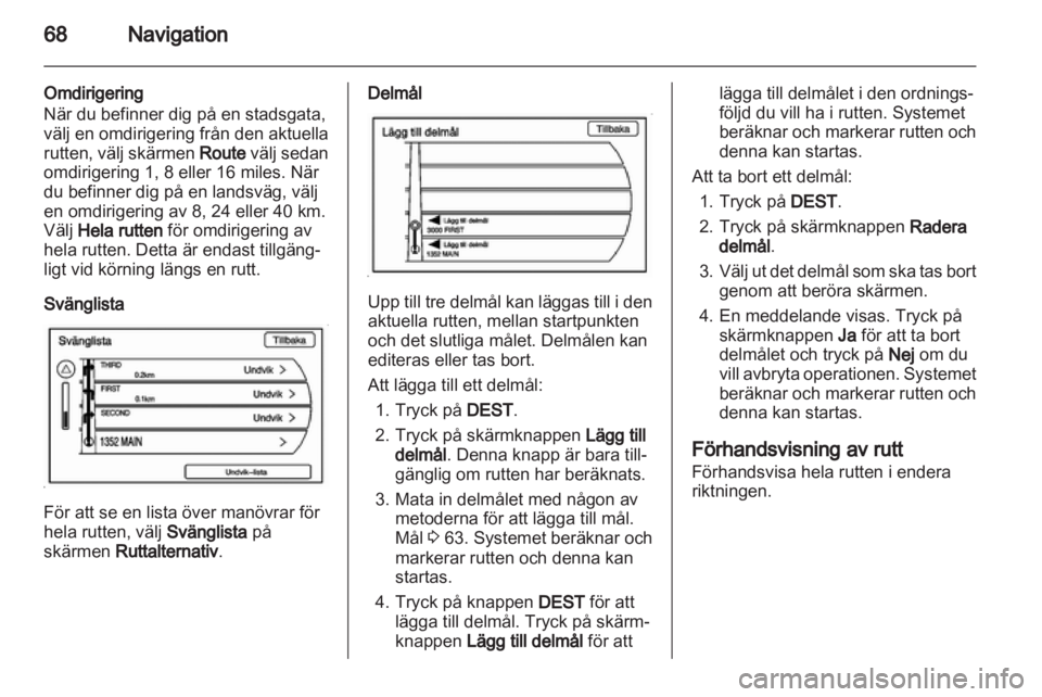 OPEL AMPERA 2013  Handbok för infotainmentsystem 