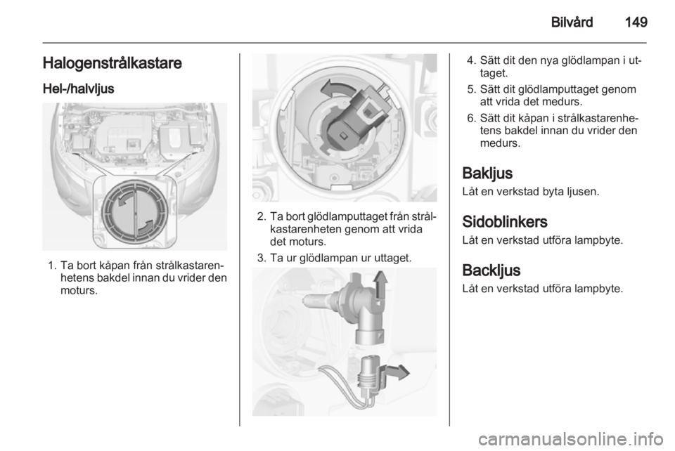 OPEL AMPERA 2013  Instruktionsbok 