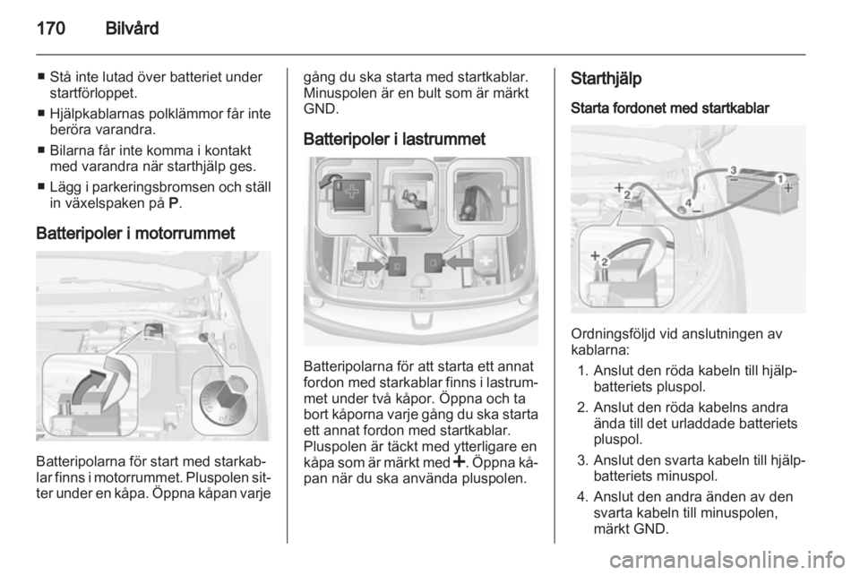 OPEL AMPERA 2013  Instruktionsbok 