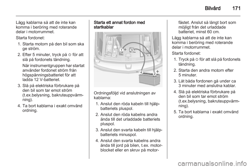 OPEL AMPERA 2013  Instruktionsbok 