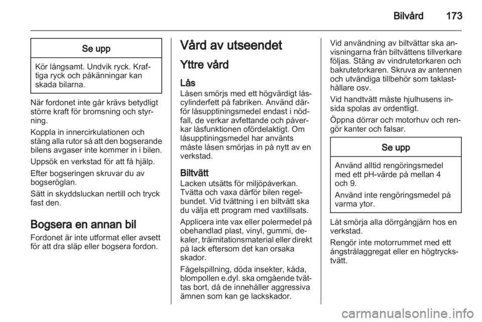 OPEL AMPERA 2013  Instruktionsbok 