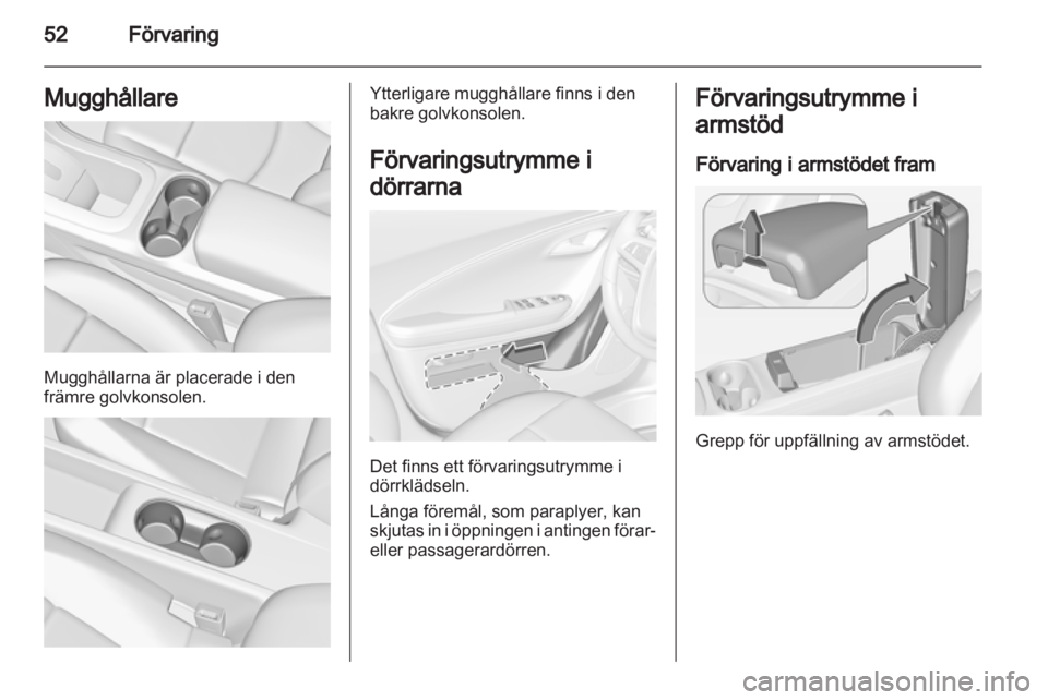 OPEL AMPERA 2013  Instruktionsbok 