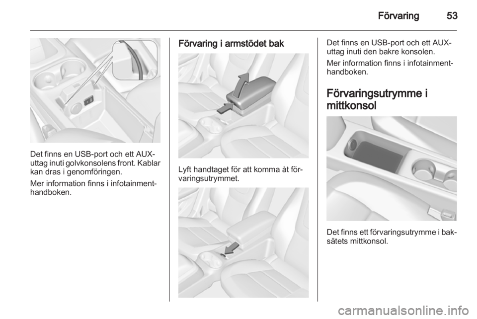 OPEL AMPERA 2013  Instruktionsbok 