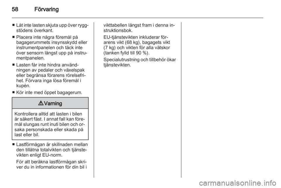 OPEL AMPERA 2013  Instruktionsbok 