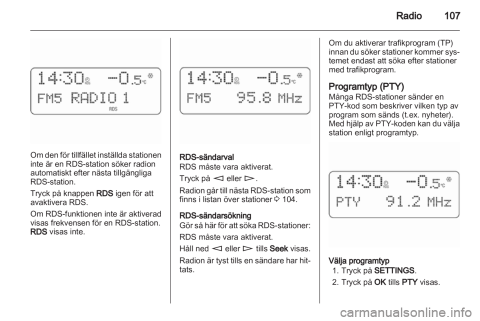 OPEL ANTARA 2012 Handbok för infotainmentsystem OPEL ANTARA 2012 Handbok för infotainmentsystem