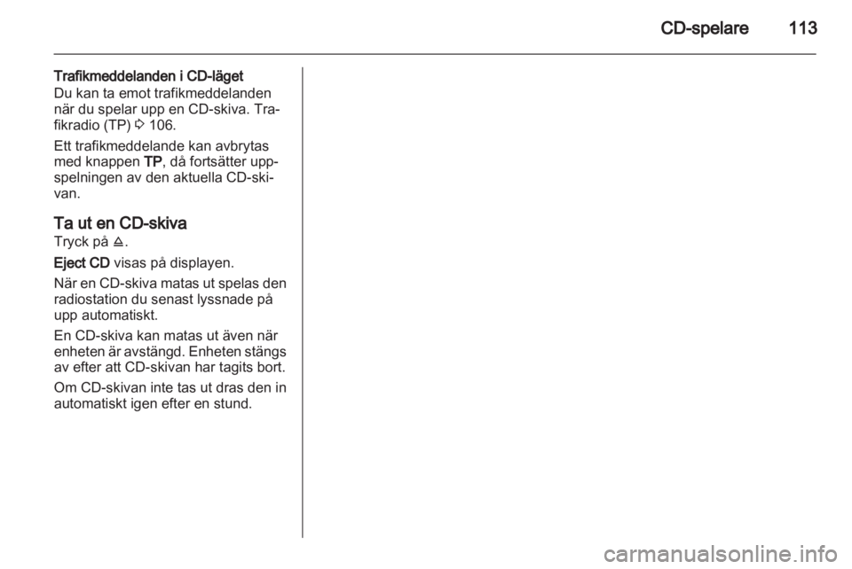OPEL ANTARA 2012 Handbok för infotainmentsystem OPEL ANTARA 2012 Handbok för infotainmentsystem