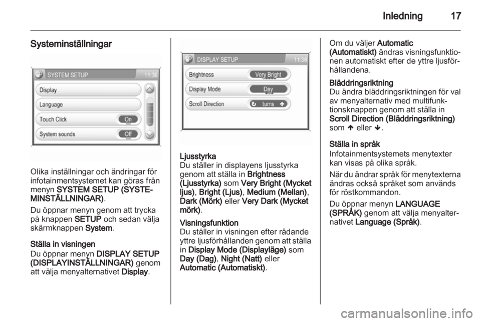 OPEL ANTARA 2012  Handbok för infotainmentsystem 