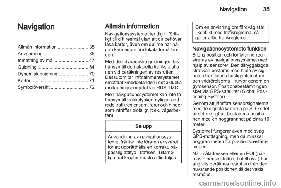 OPEL ANTARA 2012  Handbok för infotainmentsystem 