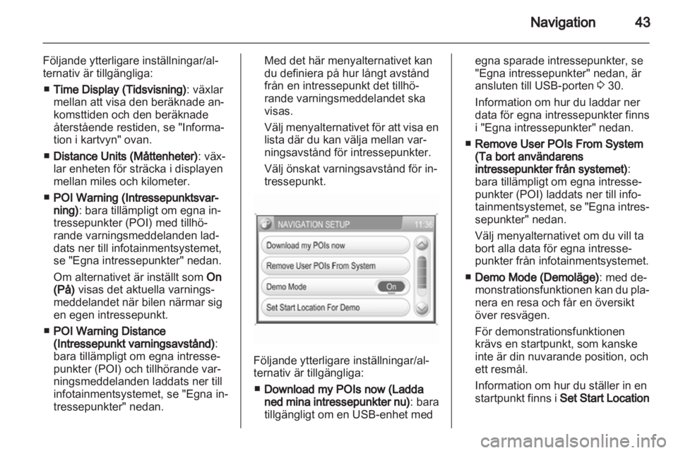 OPEL ANTARA 2012  Handbok för infotainmentsystem 