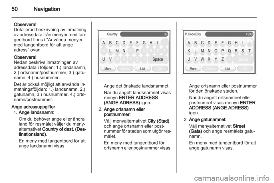 OPEL ANTARA 2012  Handbok för infotainmentsystem 