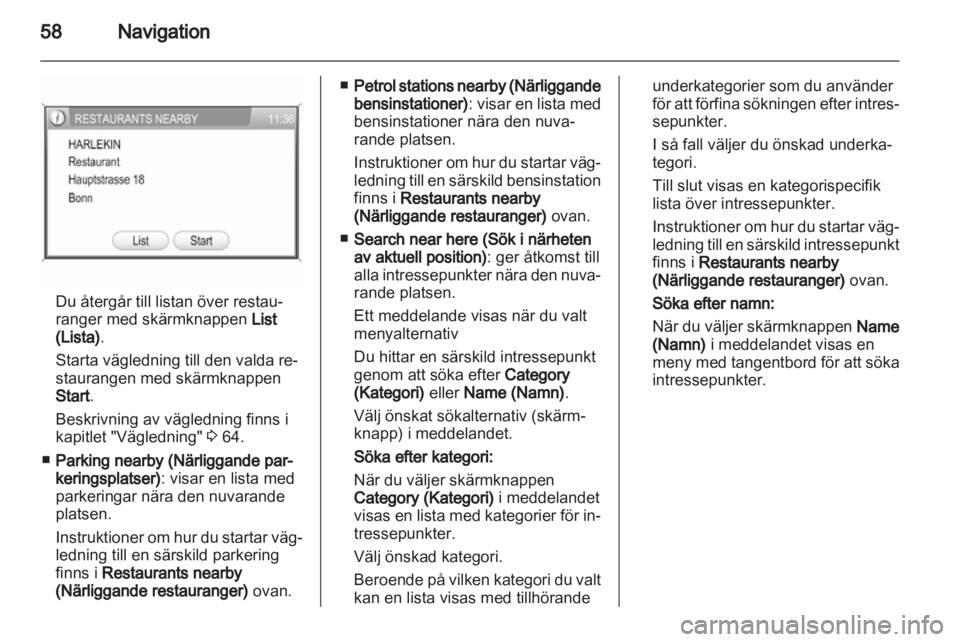 OPEL ANTARA 2012 Handbok för infotainmentsystem OPEL ANTARA 2012 Handbok för infotainmentsystem