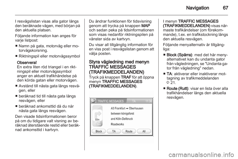 OPEL ANTARA 2012 Handbok för infotainmentsystem OPEL ANTARA 2012 Handbok för infotainmentsystem