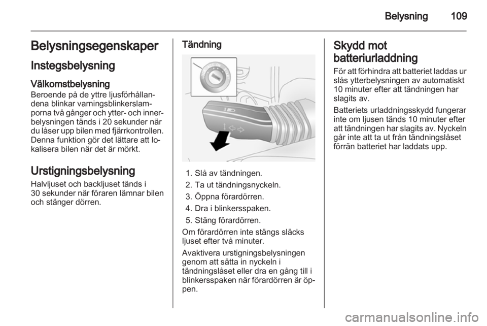 OPEL ANTARA 2012.5 Instruktionsbok OPEL ANTARA 2012.5 Instruktionsbok