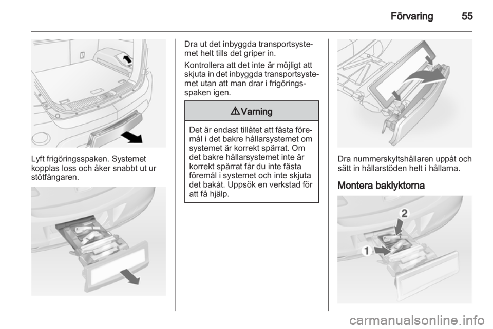OPEL ANTARA 2012.5 Instruktionsbok OPEL ANTARA 2012.5 Instruktionsbok