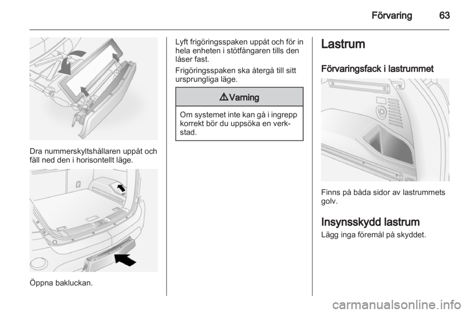 OPEL ANTARA 2012.5 Instruktionsbok OPEL ANTARA 2012.5 Instruktionsbok
