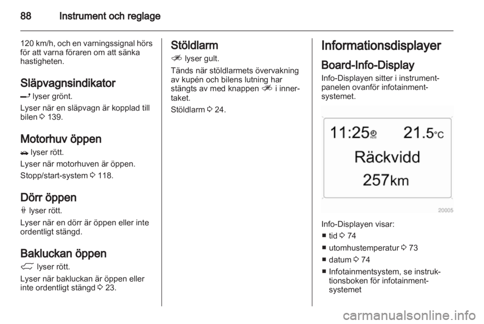 OPEL ANTARA 2012.5 Instruktionsbok OPEL ANTARA 2012.5 Instruktionsbok