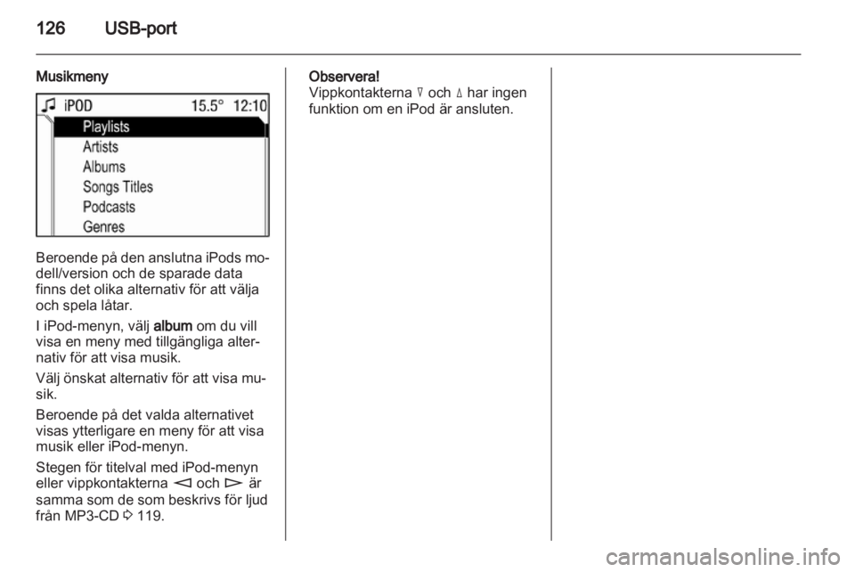 OPEL ANTARA 2013 Handbok för infotainmentsystem OPEL ANTARA 2013 Handbok för infotainmentsystem
