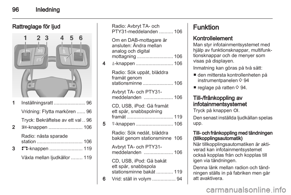 OPEL ANTARA 2013  Handbok för infotainmentsystem 