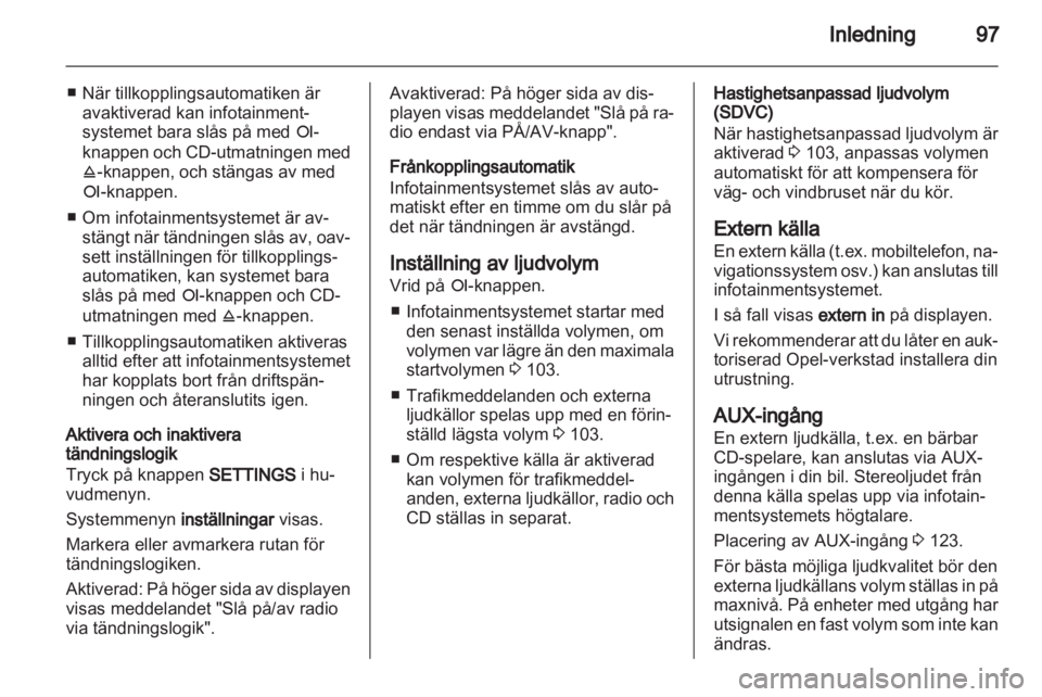 OPEL ANTARA 2013  Handbok för infotainmentsystem 