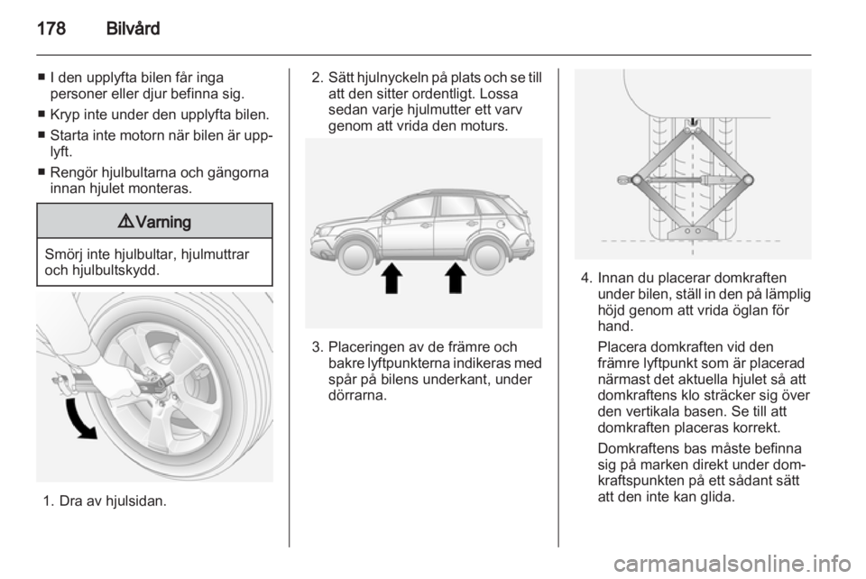 OPEL ANTARA 2013.5 Instruktionsbok OPEL ANTARA 2013.5 Instruktionsbok