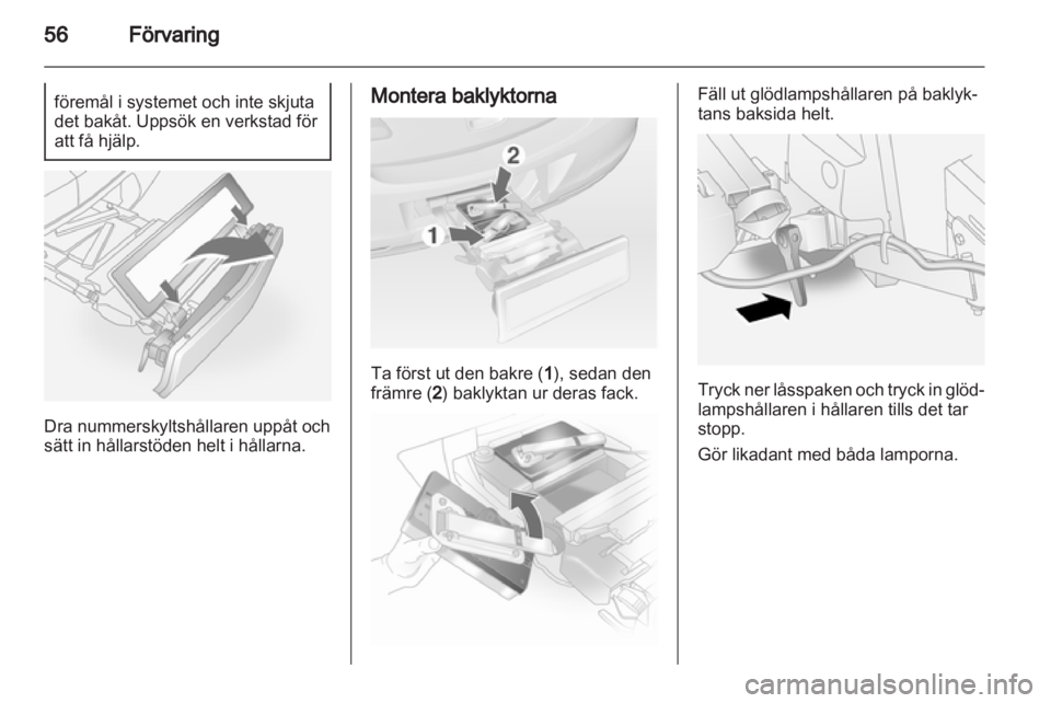 OPEL ANTARA 2013.5 Instruktionsbok OPEL ANTARA 2013.5 Instruktionsbok