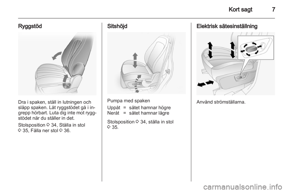 OPEL ANTARA 2013.5 Instruktionsbok OPEL ANTARA 2013.5 Instruktionsbok