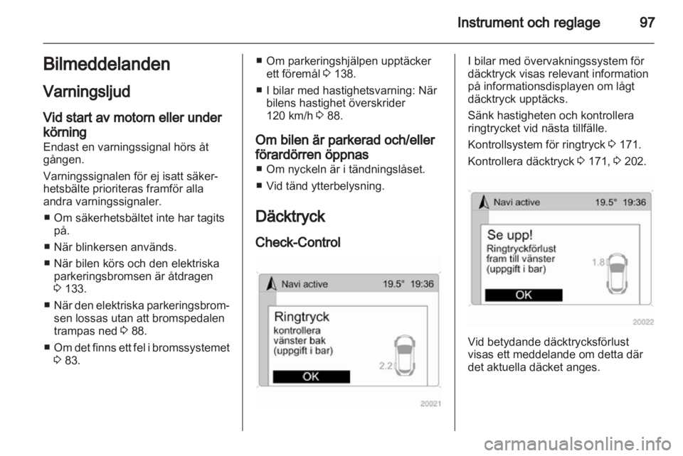 OPEL ANTARA 2013.5 Instruktionsbok OPEL ANTARA 2013.5 Instruktionsbok