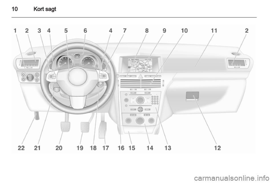 OPEL ASTRA H 2010.5 Instruktionsbok OPEL ASTRA H 2010.5 Instruktionsbok