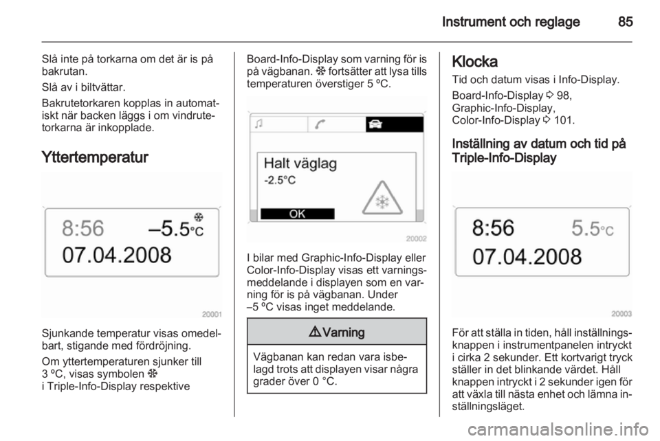 OPEL ASTRA H 2011 Instruktionsbok OPEL ASTRA H 2011 Instruktionsbok