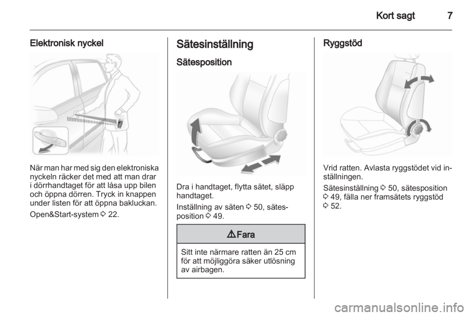 OPEL ASTRA H 2011.5  Instruktionsbok 