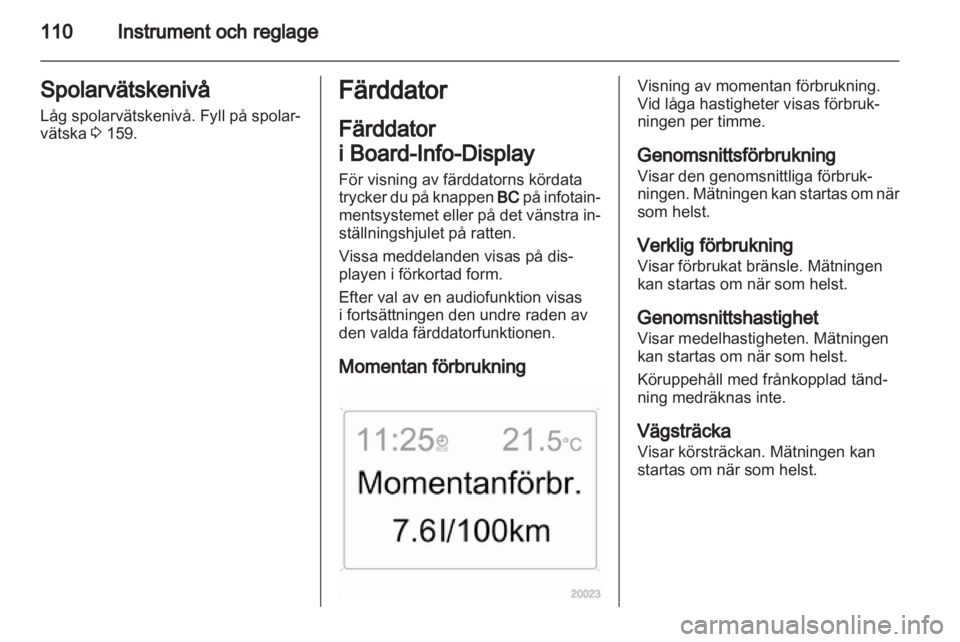 OPEL ASTRA H 2012  Instruktionsbok 