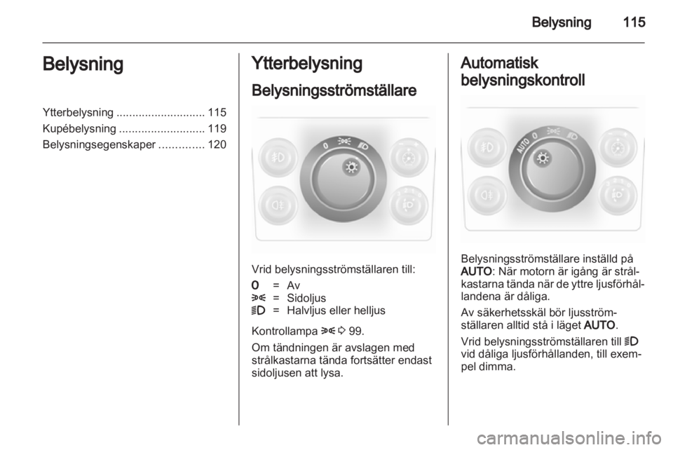 OPEL ASTRA H 2012  Instruktionsbok 