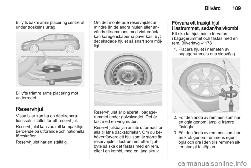 OPEL ASTRA J 2011  Instruktionsbok 