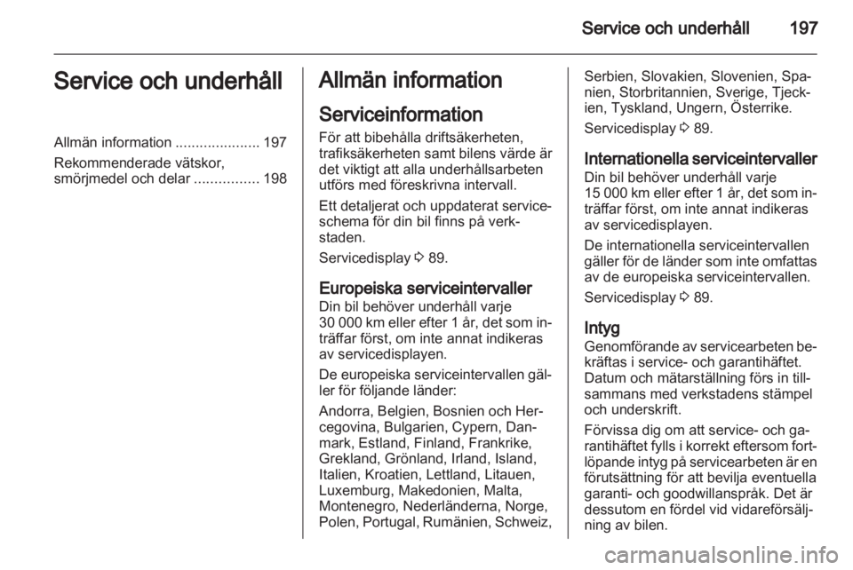 OPEL ASTRA J 2011  Instruktionsbok 