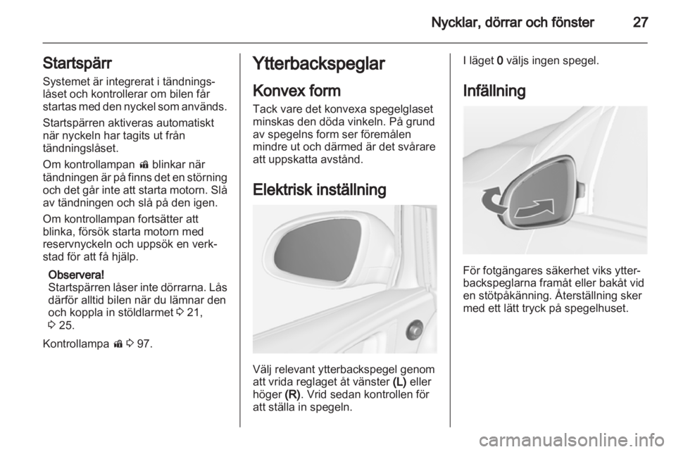 OPEL ASTRA J 2011  Instruktionsbok 