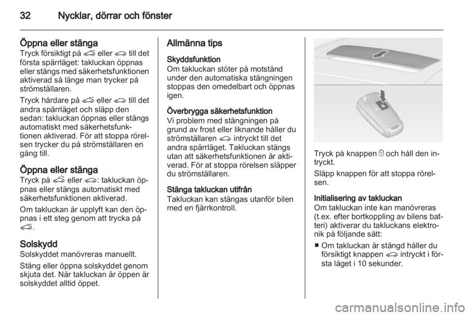 OPEL ASTRA J 2011  Instruktionsbok 
