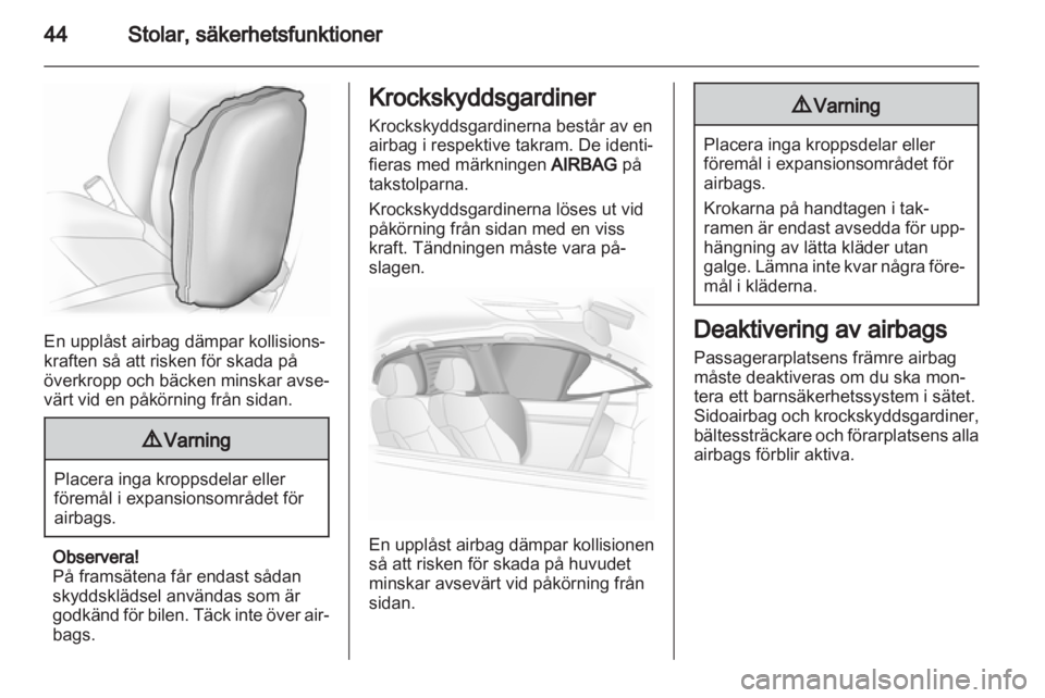 OPEL ASTRA J 2011  Instruktionsbok 