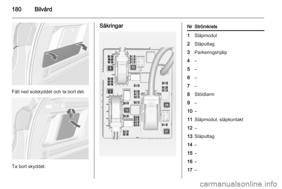 OPEL ASTRA J 2011.5  Instruktionsbok 