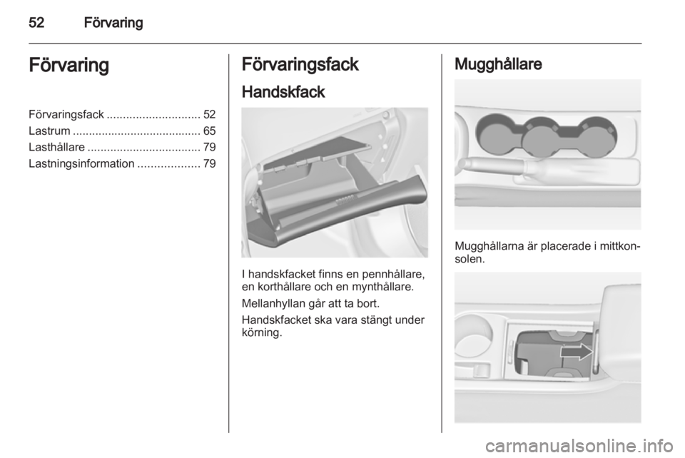 OPEL ASTRA J 2011.5 Instruktionsbok OPEL ASTRA J 2011.5 Instruktionsbok