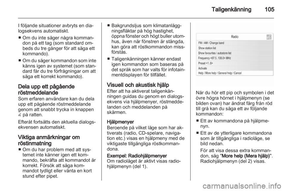 OPEL ASTRA J 2013 Handbok för infotainmentsystem OPEL ASTRA J 2013 Handbok för infotainmentsystem